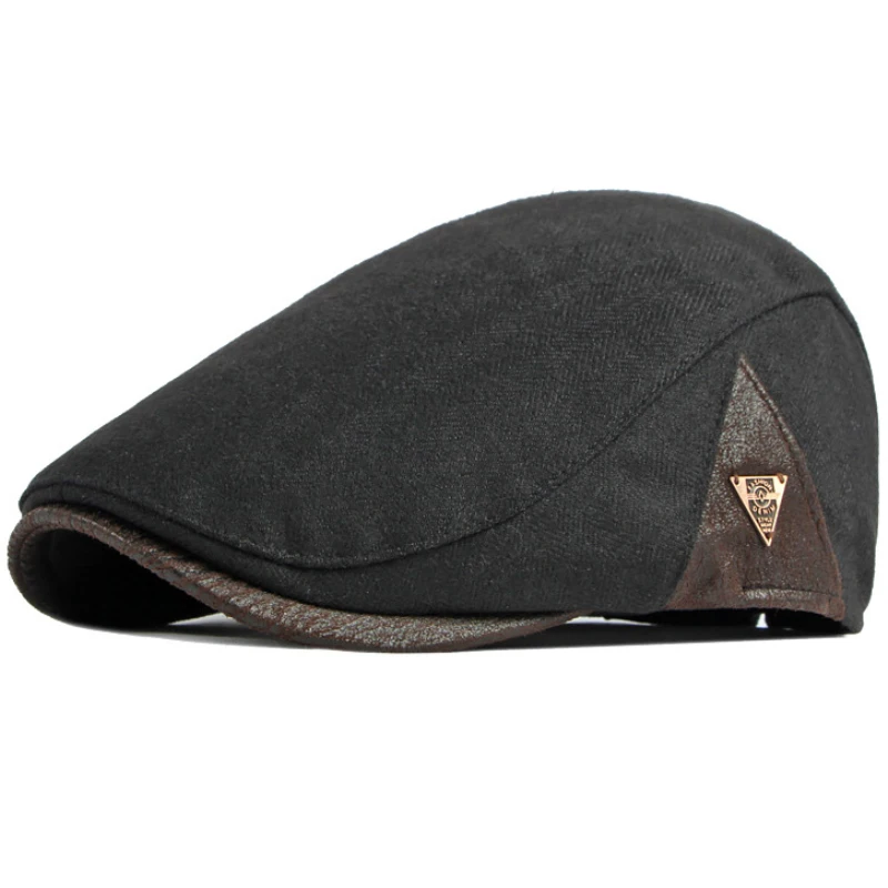 HT3963 Berets Cap Men Women Autumn Winter Flat Cap Vintage Artist Painter Beret Hat beret hat,woolen beret