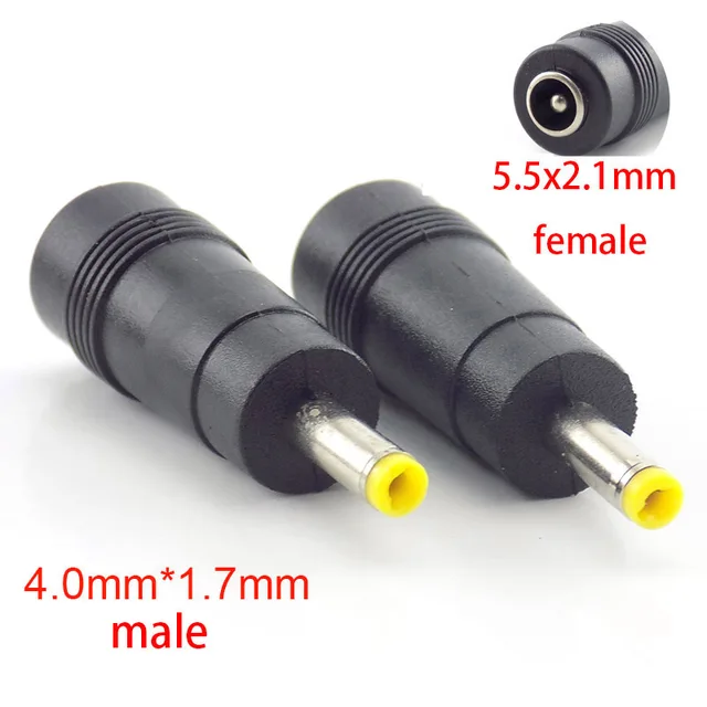 Adattatore Alimentazione CC 90 Gradi - Convertitore 5.5mm A 3.5mm Per Laptop E CCTV - Foto 10