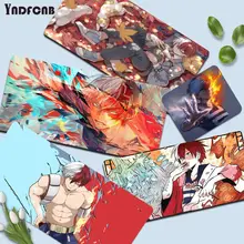 YNDFCNB Anime My Hero Academia Todoroki Shoto Office Mice Gamer Soft Mouse Pad Size for Cs Go LOL Game Player Computer Laptop