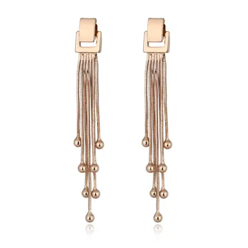 

2020 Aretes Earing Speed Sell Pass Hot Style In Europe And The Fashion Design Tassel Earrings Long Temperament Joker Nightclub