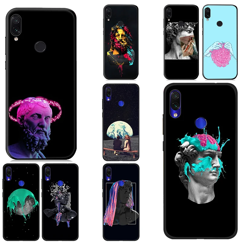 Мягкий чехол IYICAO Dave Brain для Xiaomi Redmi Note 8 7 6 5 Pro 5A 4X Силиконовый ТПУ |