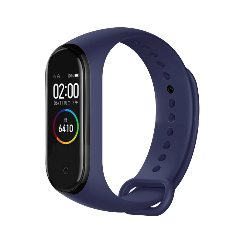 Ремешок M3plus для Xiaomi Mi Band 4 3 силиконовые ремешки на запястье браслет браслеты