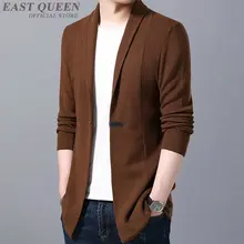 Мужские свитера брендовые Осенние новые мужские куртки свитер вязаный кардиган пальто для мужчин свитер куртка KK2932