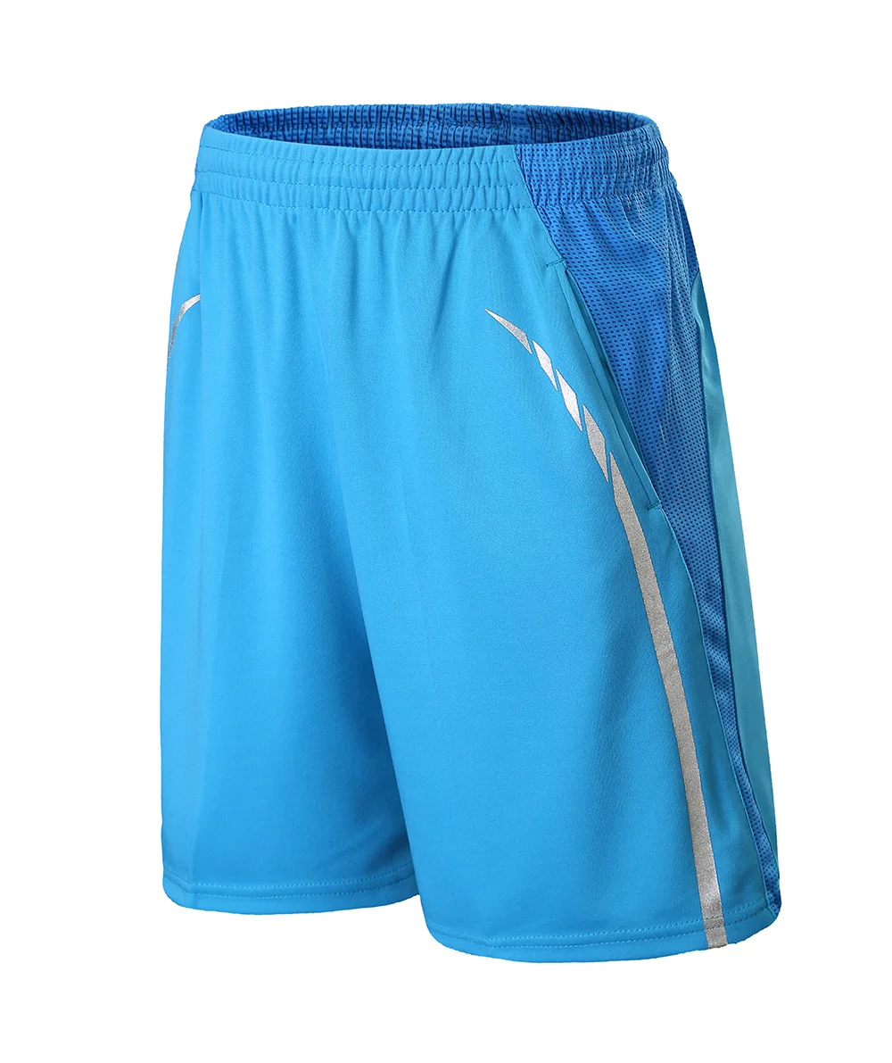 Мужские новые настольные теннисные шорты быстросохнущие спортивные шорты дышащие теннисные шорты штаны для бадминтона# XXS-4XL Размер - Цвет: Blue