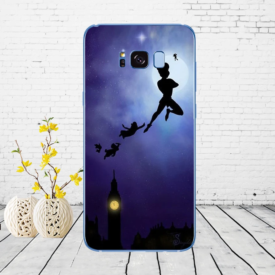 104DD Питер Пэн Венди Tinkerbell Tinker bell Мягкий силиконовый чехол для Samsung Galaxy S6 S7 edge S8 S9 S10 plus A70 A50 чехол - Цвет: 2