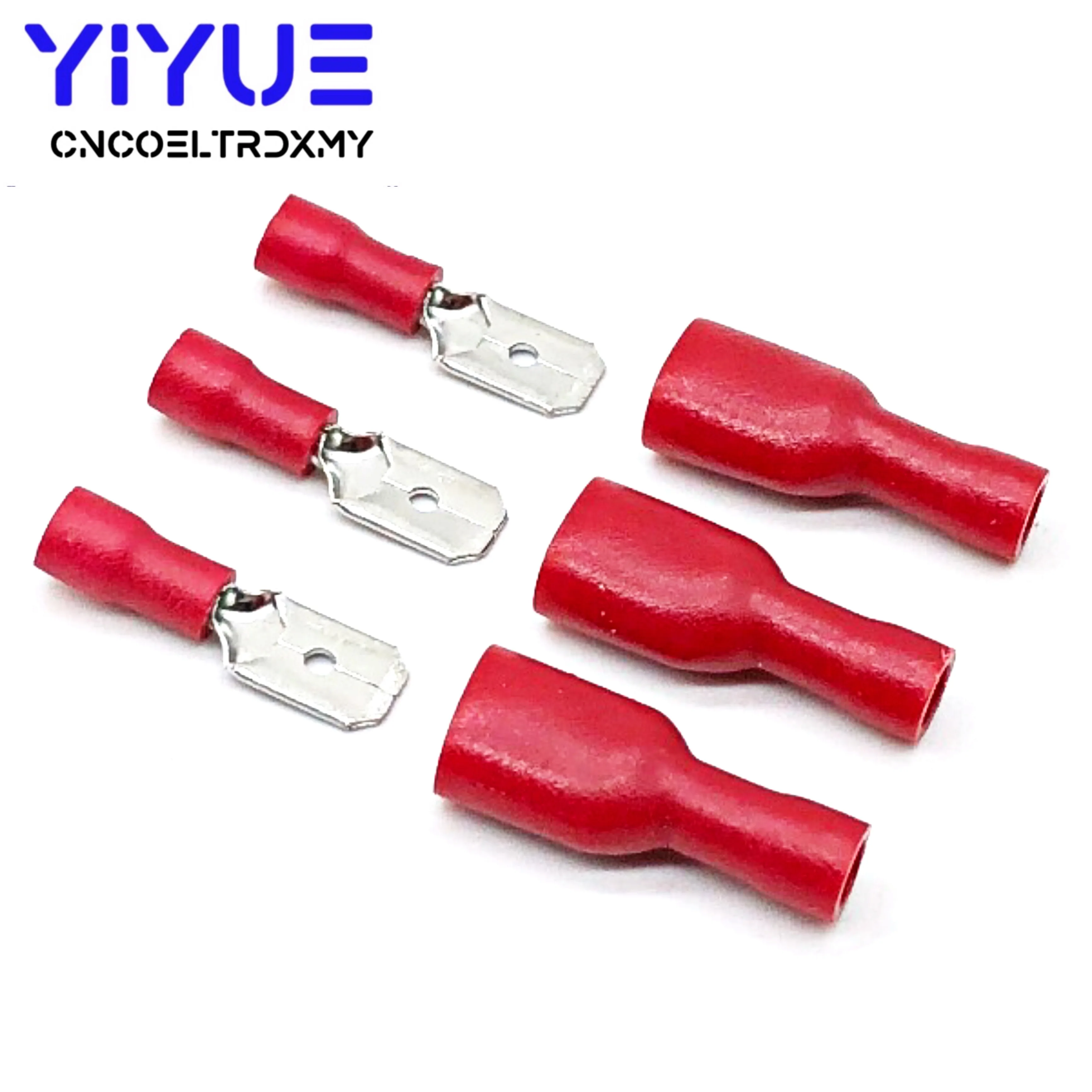 Innfeeltech 100 Pezzi Di Terminali A Crimpare A Vanga In Ottone Non Isolati, Larghezza Connettore 7,8 Mm Per Cavi Da 1,5 Mm² A 2,5 Mm² - Foto 13