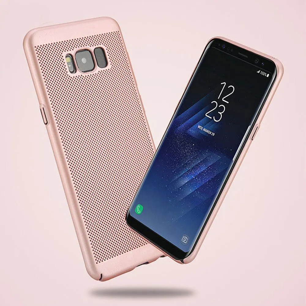 L-FADNUT с дышащей сеткой чехол для Samsung Галактики S20 ультра S10e S7 край Note8 Note9 крышка S10