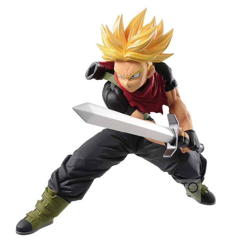 16 см японского аниме Dragon balled Z trunks ПВХ фигурка игрушки Супер Saiyan Коллекционная