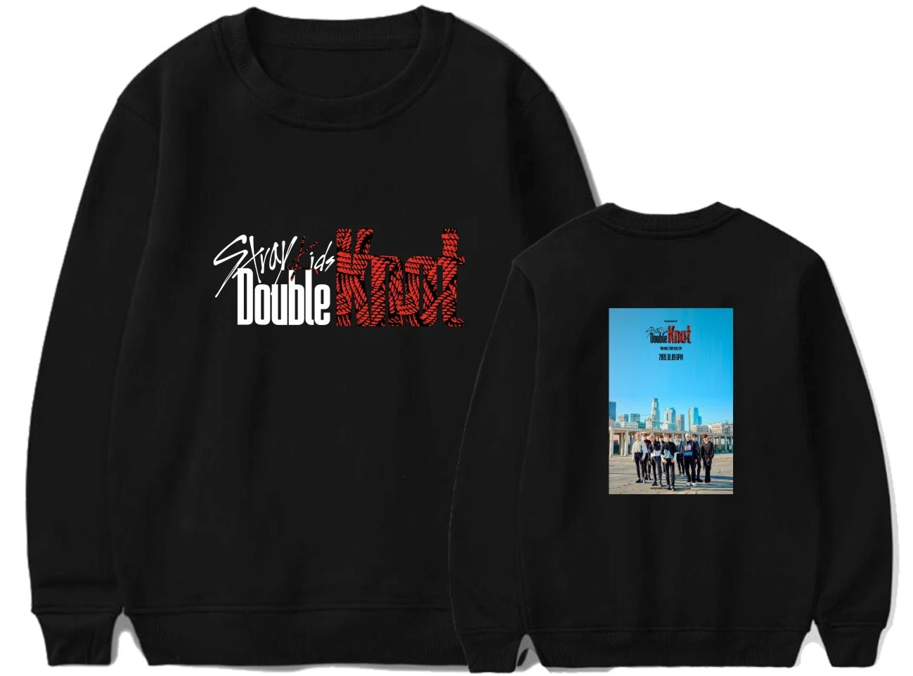 New Arrival Stray Kids New Album Double Knot Same Member Photo Printing Sweatshirt Men And Women K Pop Warm Hoodies Sweatshirts Hoodies Sweatshirts Aliexpress