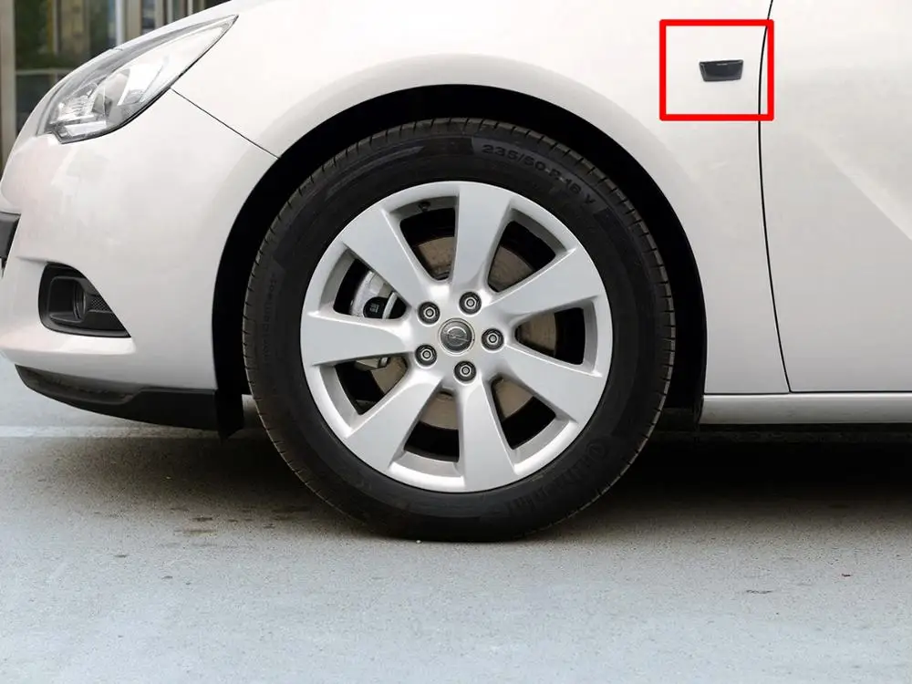 Для Vauxhall светодиодный индикатор Заднего Хода Янтарный светильник с черными линзами Adam Astra Zafira