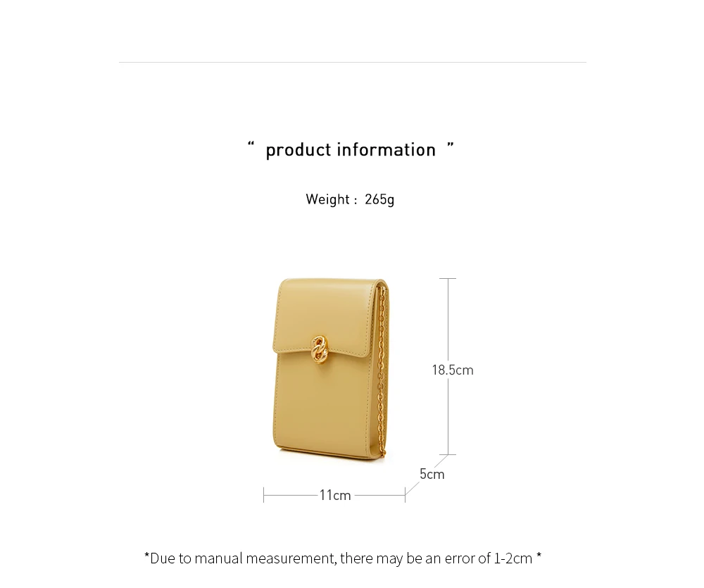 Designer high-quality one-shoulder phone bag