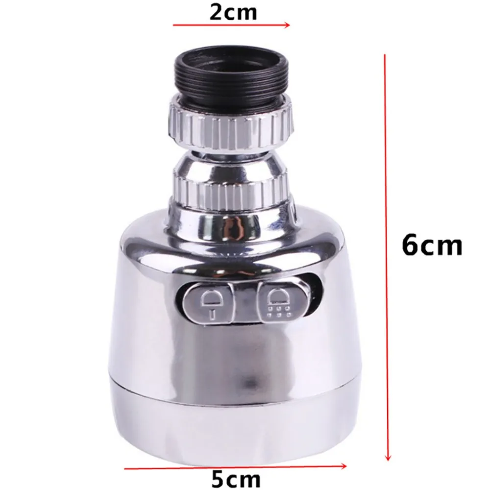 4pcs faucet sprayer turbine 360 sink faucet sprayer spray 2pc hose faucet booster nozzle water saver + 2pc universal joint 30N28 (5)