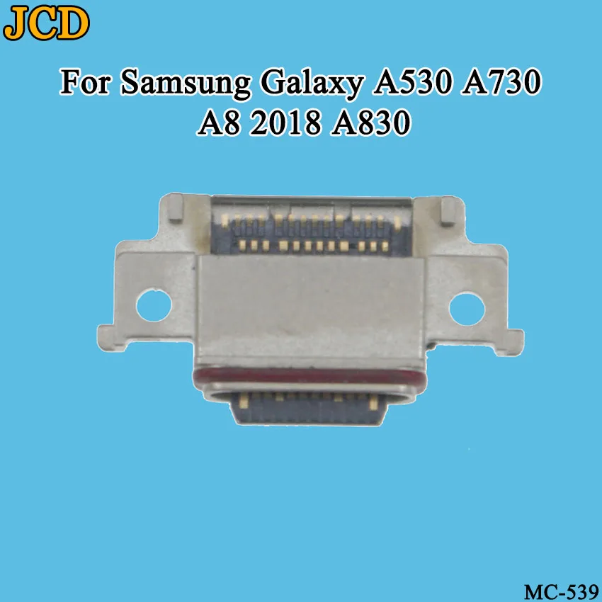 JCD 10 шт./лот для samsung Galaxy A530 A730 A8 A830 type-C USB порт зарядки разъем док-станции Разъем
