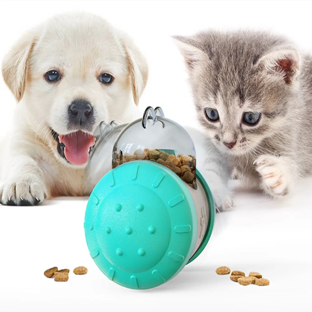 

Funny Dog Treat Leaking Toy with Wheel Interactive Toy for Dogs Puppies Cats Pet Products Supplies Accessories For Dropshipping