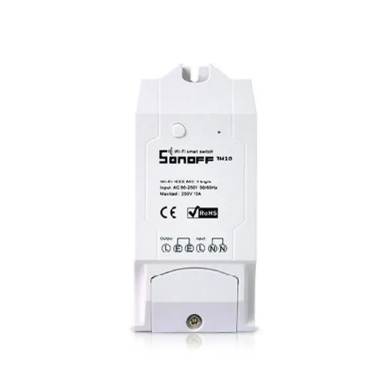 

Sonoff 10A Wireless Temperature Humidity Monitor 8 Timers WiFi Switch for Home