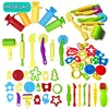 2021 DIY Slimes Play Dough Tools Accessories Plasticine Modeling Soft Clay Kits Sets Cutters Moulds Educational toy for children 1