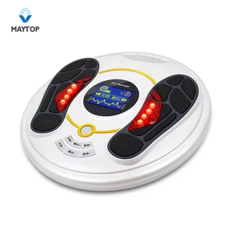 

Foot Massager Machine Therapy Relax Treatment Device Circulatory Circulation Promoter Relief for Foot and Leg n TENS & EMS