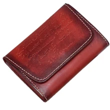 

Original Brand Coin Purse Men Genuine Leather Small Mini Hasp Wallet Retro Coin Pocket Case Storage Bag Card Change Purse Short