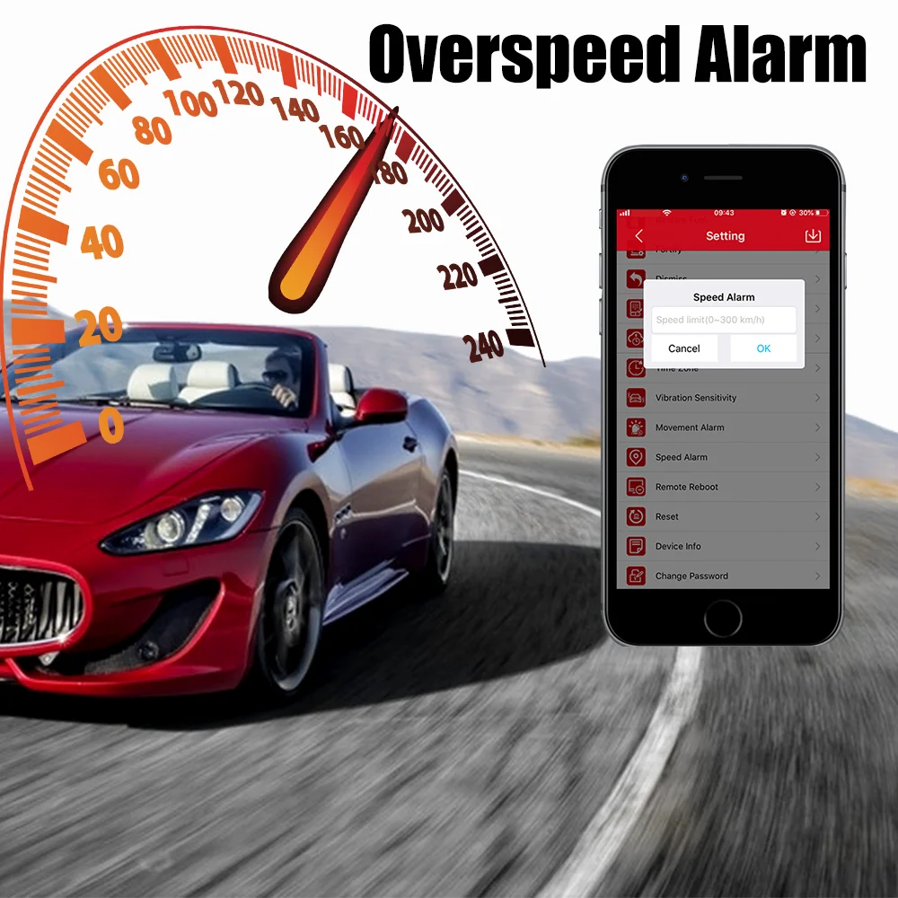 overspeed alarm