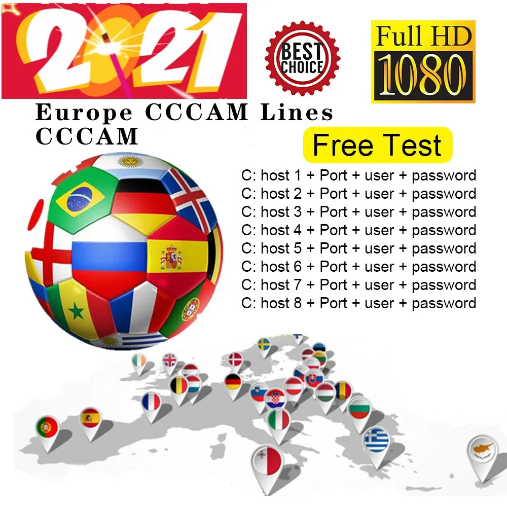 Receptor de teste gratuito de tv av cabo linhas para 8 linhas receptor de tv gtmedia v8 nova v7s v9 freesat v7