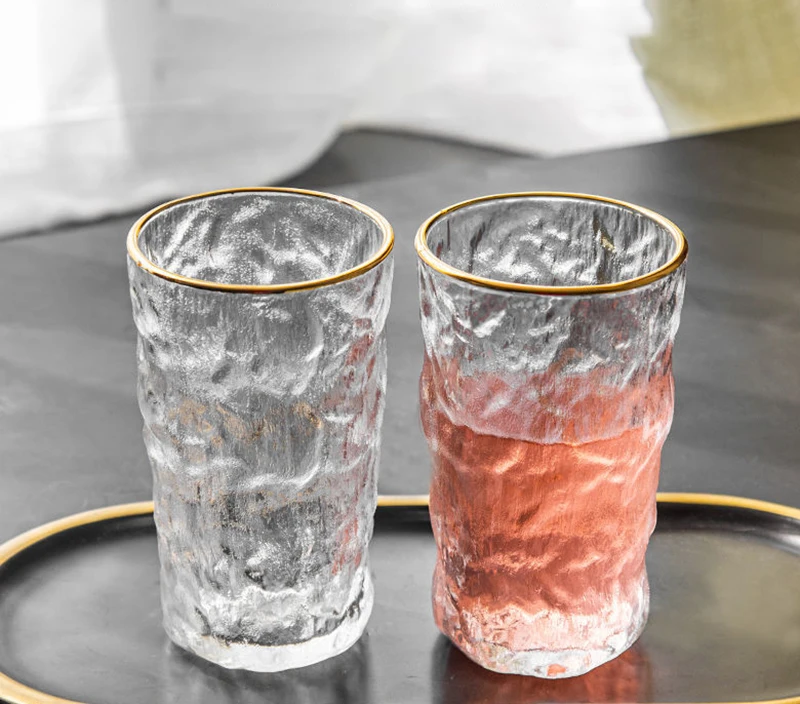 Frosted Glass Cup Glacier Tumbler Lead-Free Heat Resistant Transparent Crystal Multi Pattern Drinkware 20 Frosted Glass Cup Glacier Tumbler Lead-Free Heat Resistant Transparent Crystal Multi Pattern Drinkware