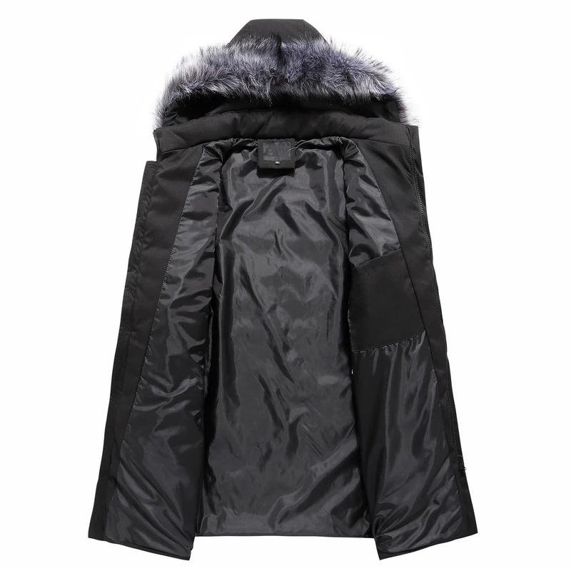 8XL 9XL 10XL размера плюс зимняя Толстая теплая куртка мужская женская меховая парка с капюшоном черная серая 200 кг вес можно носить Зимняя парка пальто