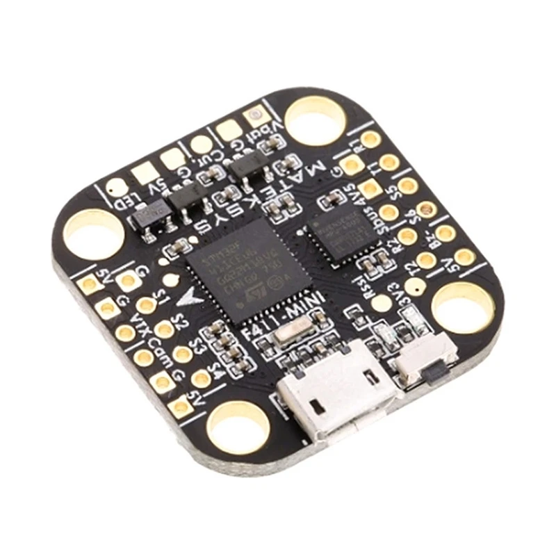 20X20 мм F411-Mini мини F4 Контроллер полета AIO OSD BEC и Светодиодная лента для радиоуправляемого дрона