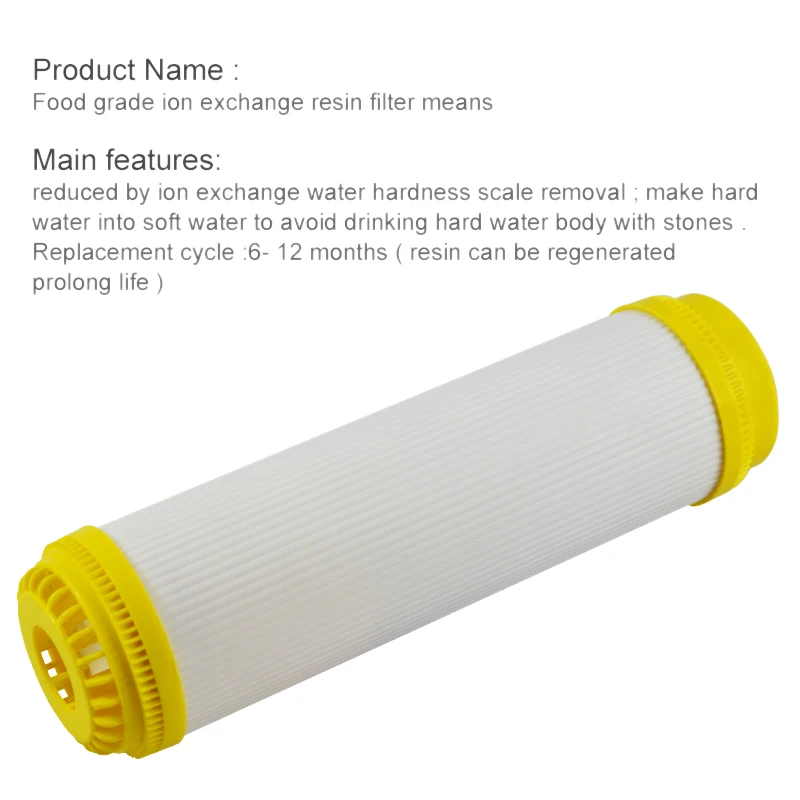 Quick Connect 10 Inch T33 with 2Pcs Fitting Water Purifier Carbon Post WATER FILTER Cartridge REVERSE OSMOSIS