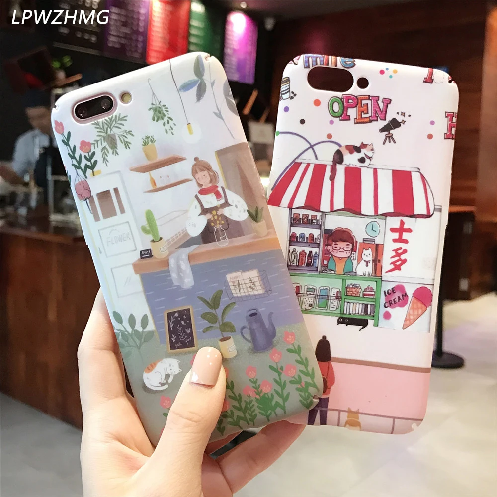 LPWZHMG чехол для телефона huawei P20 Pro Чехол Жесткий ПК иллюстрация Ресторан Телефон Nova