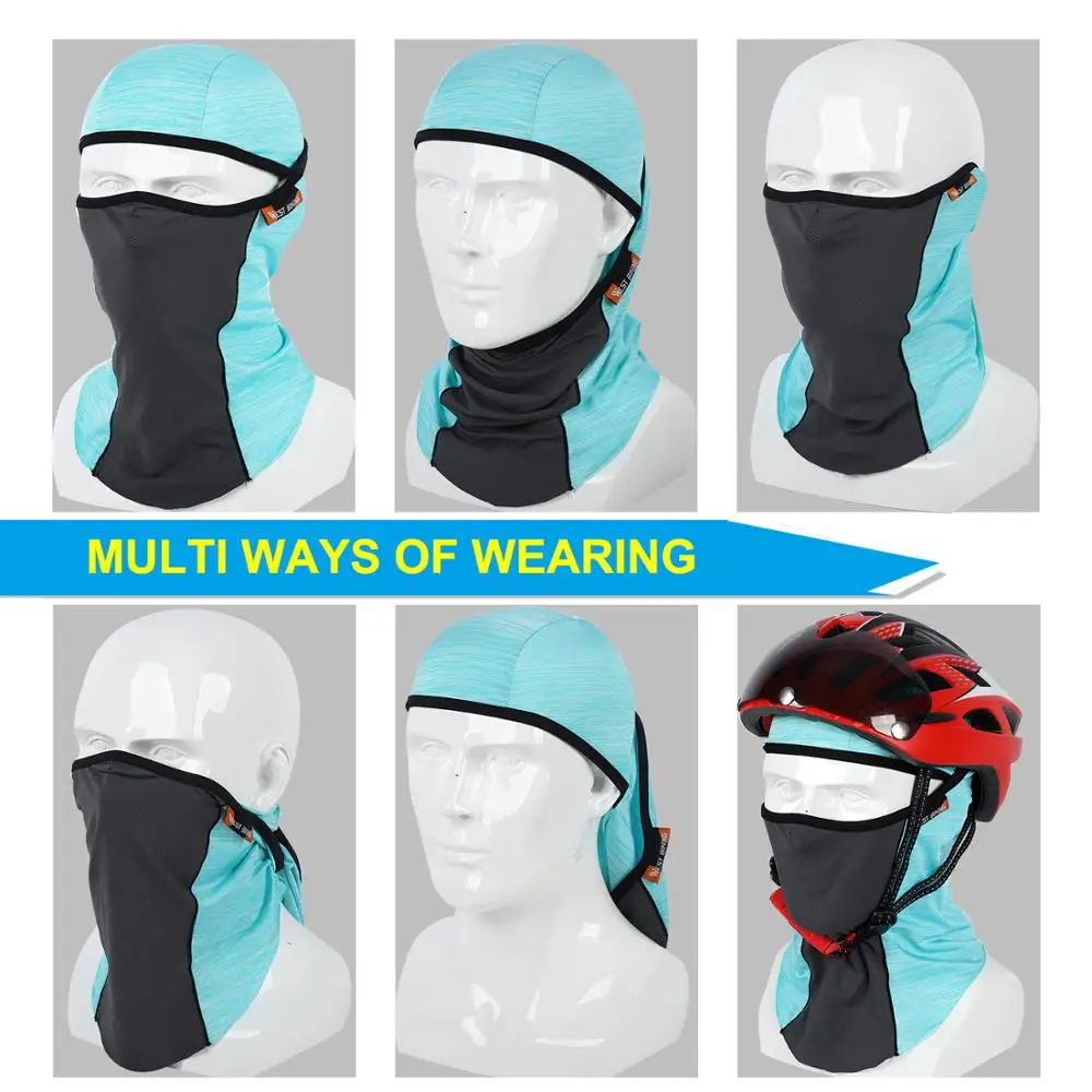 Cycling Caps Scarves Masks Anti-UV Breathable for Biking Running Riding Fishing