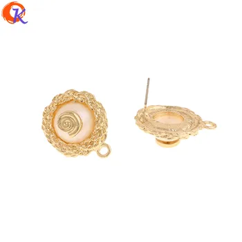 

Cordial Design 50Pcs 19*23MM Jewelry Accessories/Earrings Stud/Hand Made/Imitation Pearl/Earring Findings/DIY Jewelry Making