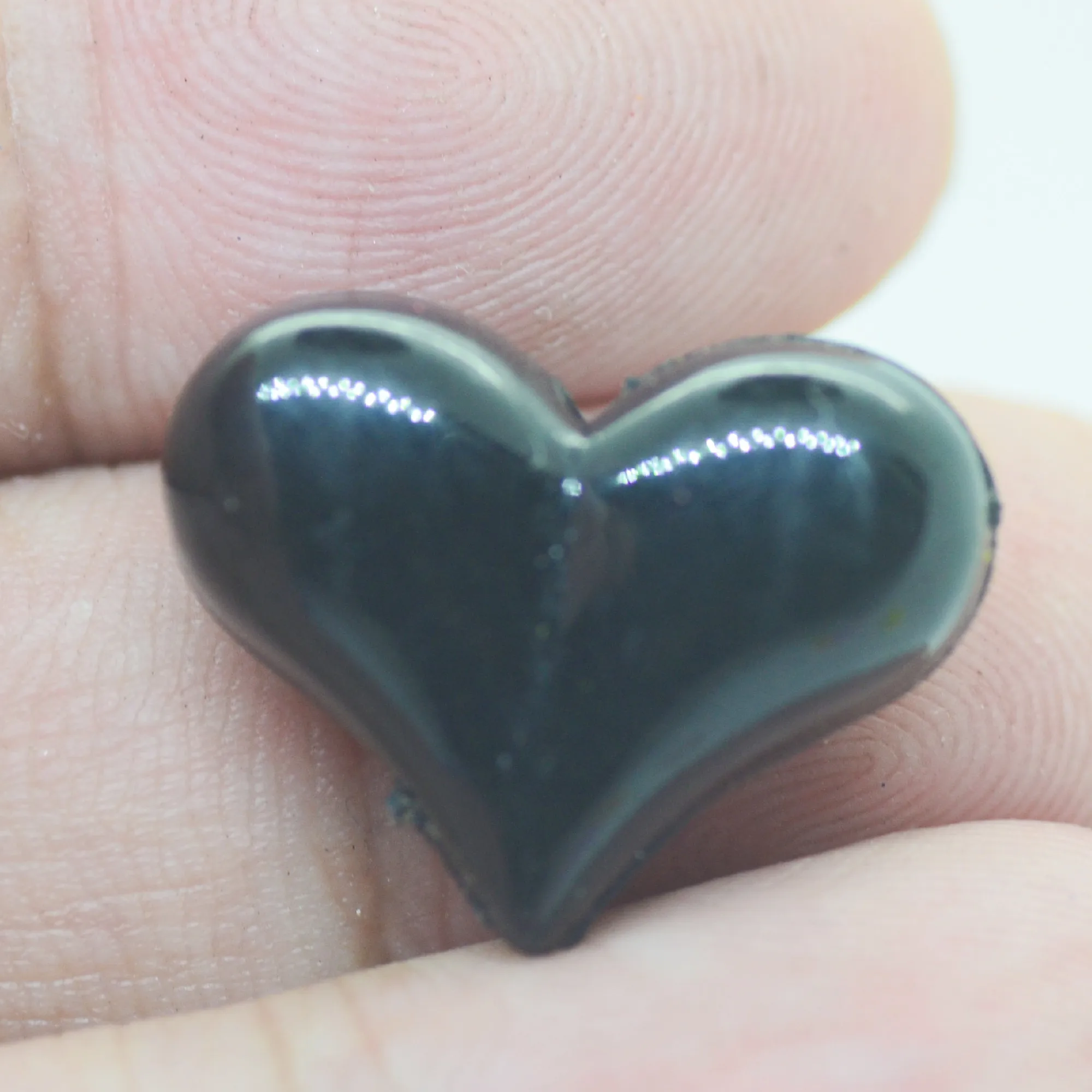 Acrylic Heart Beads For Phone Lanyard Children Jewelry Bracelets Heart Beads DIY Garment Loose 16X21mm