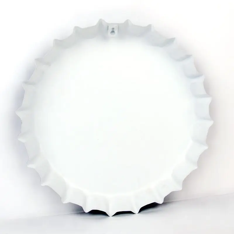 Günstig [Luckyaboy] Runde Bier Flasche Caps Metall Zinn Zeichen Platten Retro Wand Kunst Plaque Vintage Cafe Bar Pub Corona wohnkultur