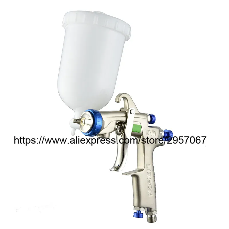 

Genuine qr cod W-101-134G SPRAY GUN W101 HVLP hand manual spray gun,1.0/1.3/1.5/1.8mm, Japan made, aerograph air SPRAY PAINT GUN