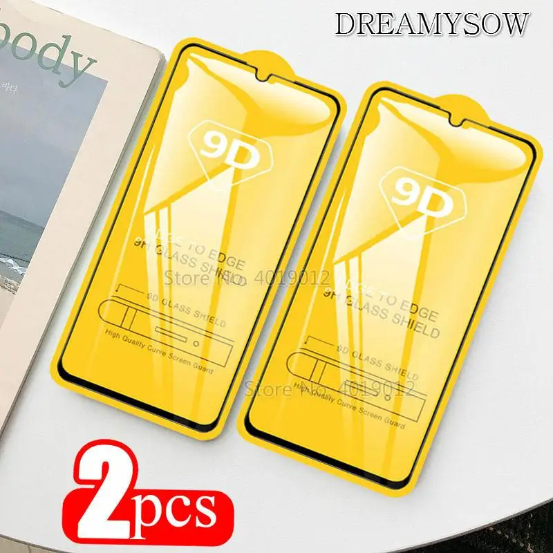 Защитное стекло 9D для Xiaomi Redmi 9T 9 K20 Pro Note 9t 10 Max 9s 7 6 8 2 шт. | Мобильные телефоны и