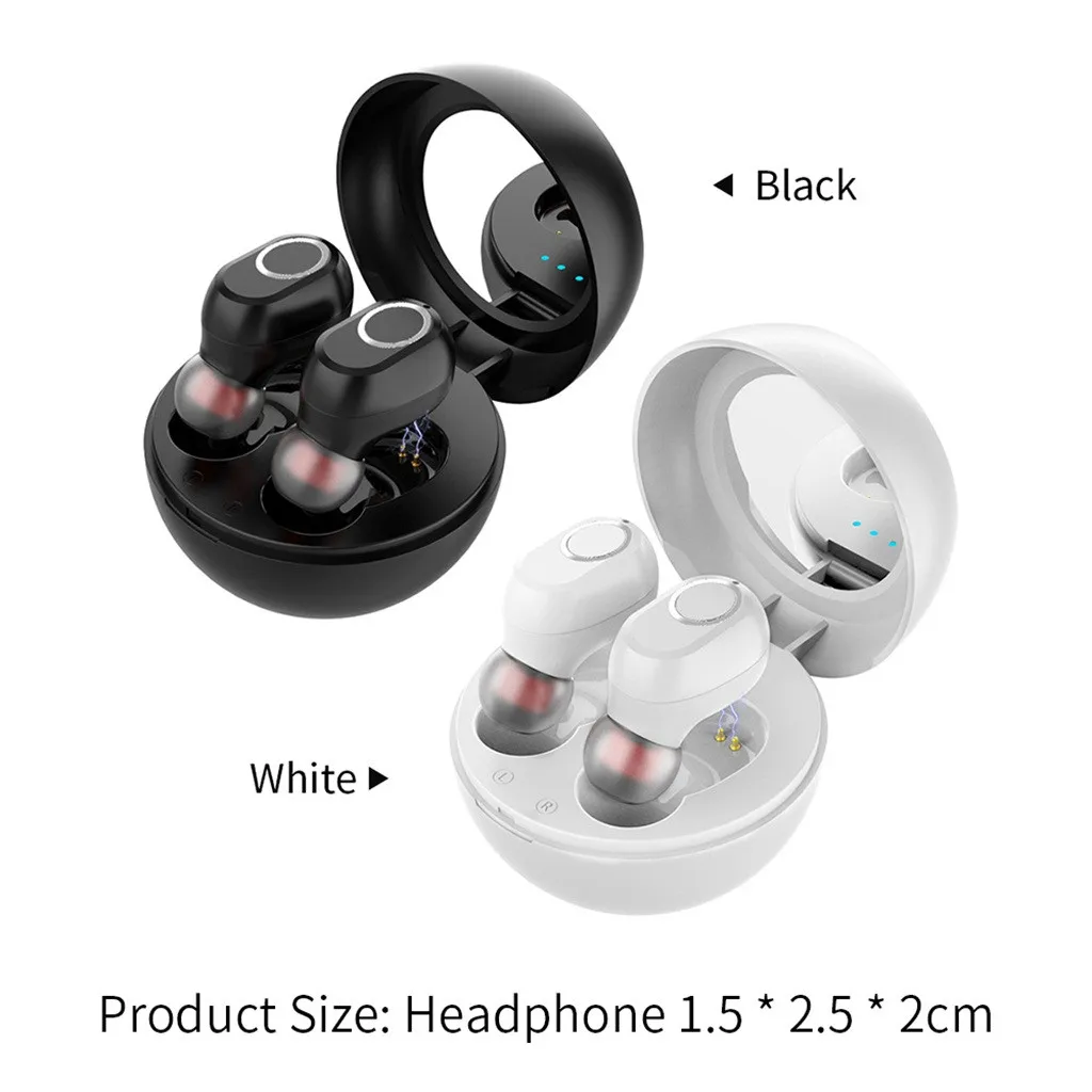 TWS Bluetooth 5 гарнитура Близнецы Беспроводные Наушники Hi-Fi стерео наушники мини наушники для смартфона для планшета для ноутбука