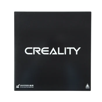 

Creality 3D Printer Black Carbon Silicon Crystal Build Hotbed Platform 310*310 MM Glass For Creality 3D CR-10/10S