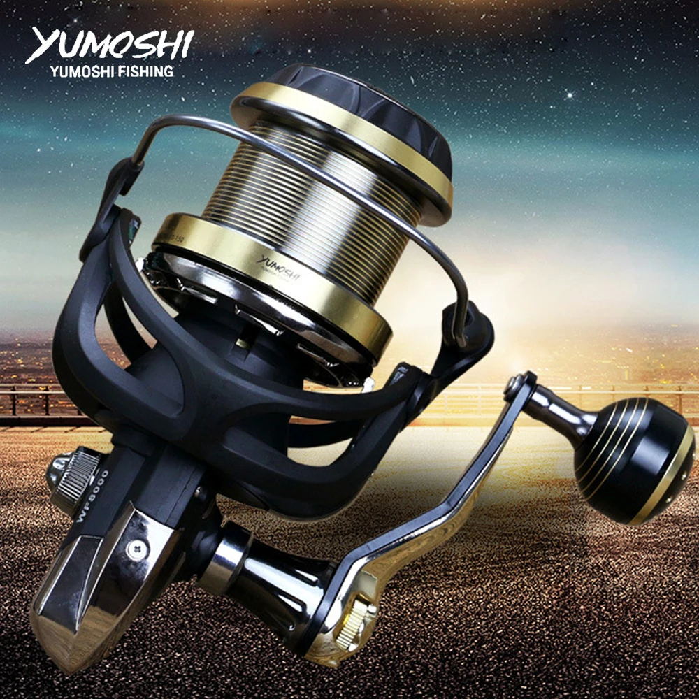 

2019 New Fishing coil 9+ 1BB Spinning Fishing Reel Professional Metal Fishing Reel Wheels Long distance wheel WF