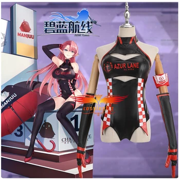 

Game Azur Lane HMS Duke of York 17 DoY Cosplay Costume Outfits for Women Adult Sexy Jumpsuits Summer Swimwear Swimsuit Halloween