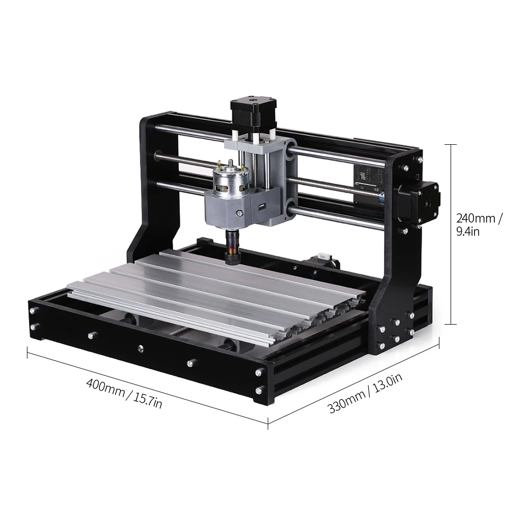 Лазерный гравер CNC3018 PRO DIY ЧПУ гравировальный станок GRBL управление 3 оси для PCB ПВХ пластик акрил резьба по дереву фрезерование