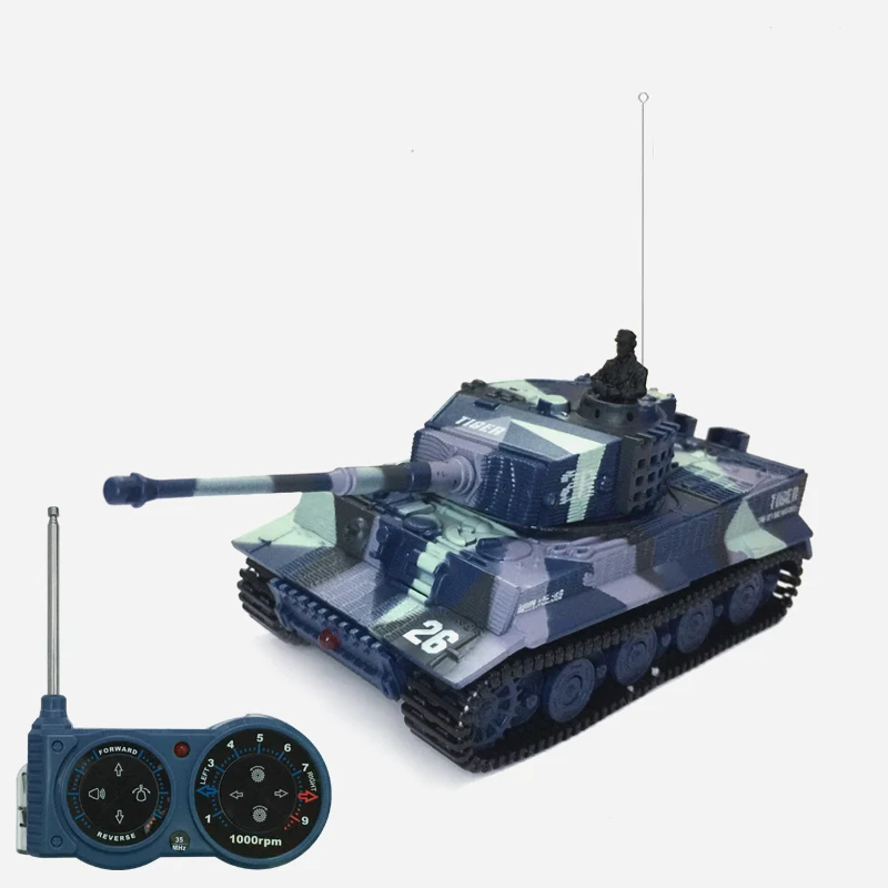 1 шт. RC мини-Тигр модель битвы Танк трек Вождение радио управление электронные игрушки танки для детей мальчиков дети смешные подарки
