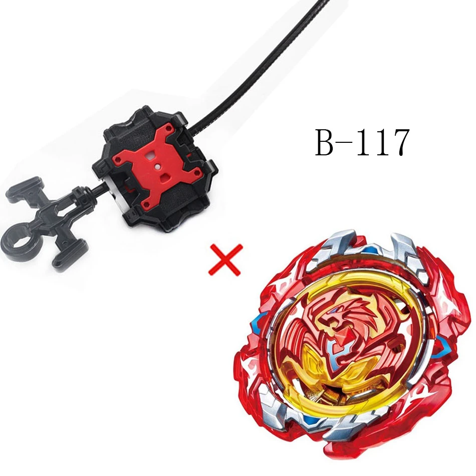Beyblade Burst с Beyblade Launcher Bayblade Toupie Металл Бог волчок Bey Blade игрушка рождественские подарки для детей - Цвет: B-117