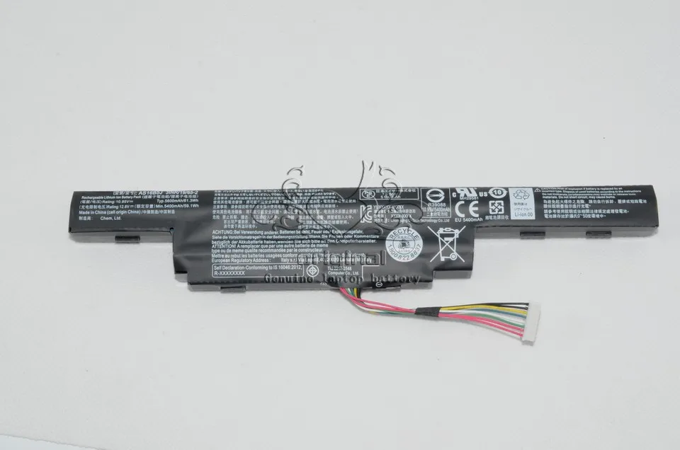 JIGU 10,95 в 61.3WH 3ICR19/66-2 AS16B5J AS16B8J AS11A3E AS11A5E оригинальный ноутбук Батарея для Аккумулятор для ноутбука TimelineX 3830 т
