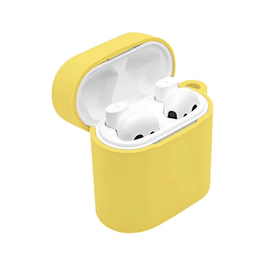 Силиконовый чехол для наушников с карабином для Xiaomi Air 2 анти-осенний рукав Bluetooth Беспроводная защита гарнитуры Cas# Y