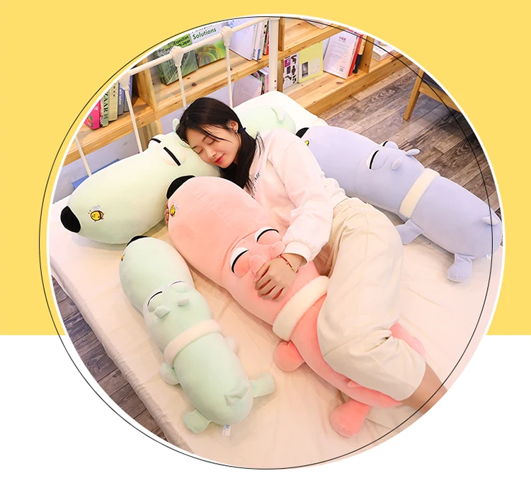 Animal dog cat elephant Sweet Plush Toy Soft Cartoon Stuffed Doll Baby Pillow Gift Toys