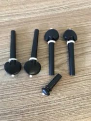 Chevilles de réglage de violon en bois de rose, 4 pièces, haute qualité, ébène, 4/4 Jujube, accordeurs de violon 