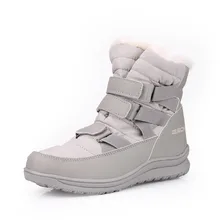 Новое поступление; теплые зимние сапоги; нескользящие женские зимние ботинки; 2 цвета; европейские размеры 35-40