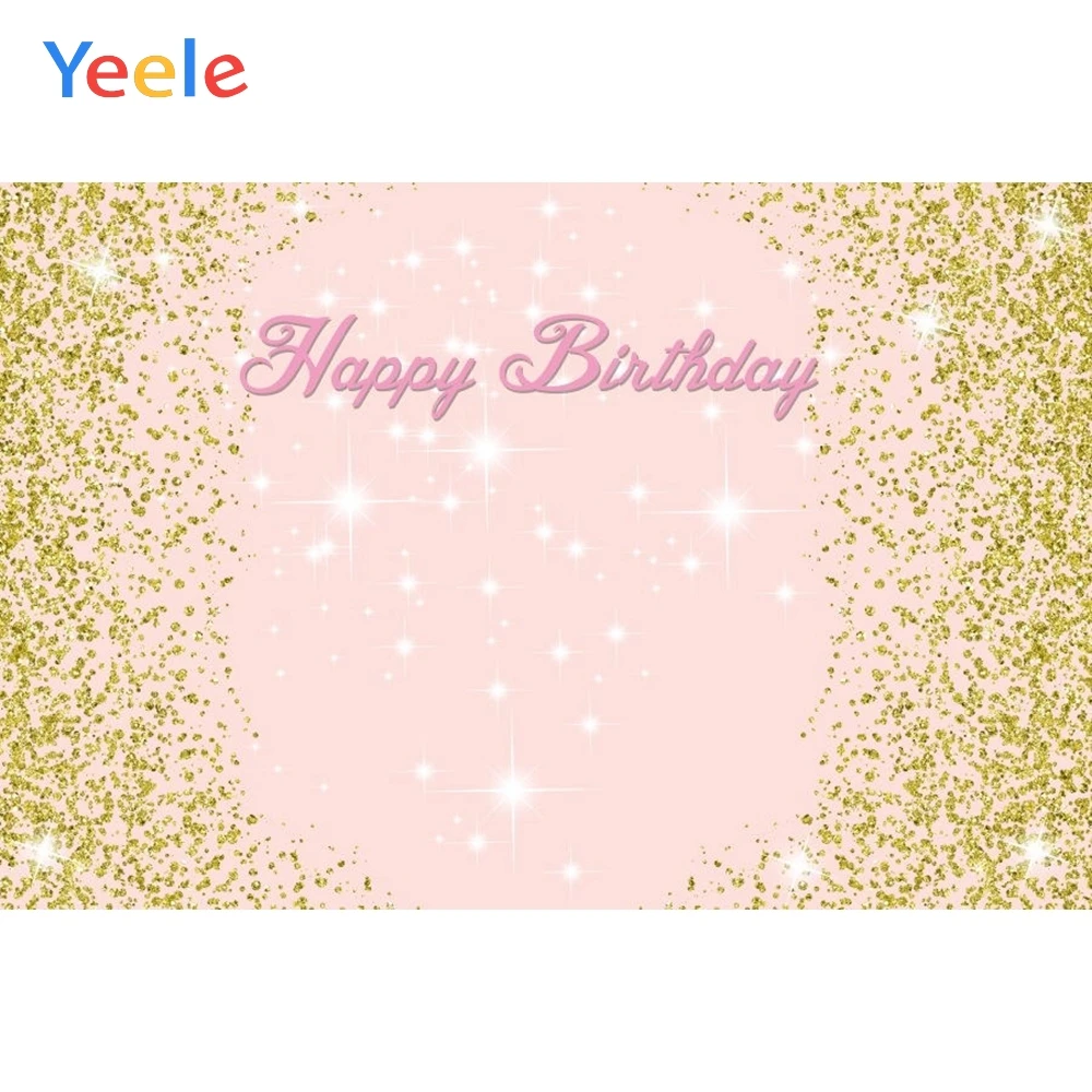 Yeele 50th 18 25 30 40 60 75 день рождения Золотой горошек портрет Золотой фотографии фон фото фон фотостудия