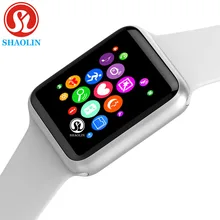 Умные часы серии 4 для Apple 42 мм Smartwatch фитнес-трекер Шагомер активности браслет датчик сердечного ритма(красная кнопка