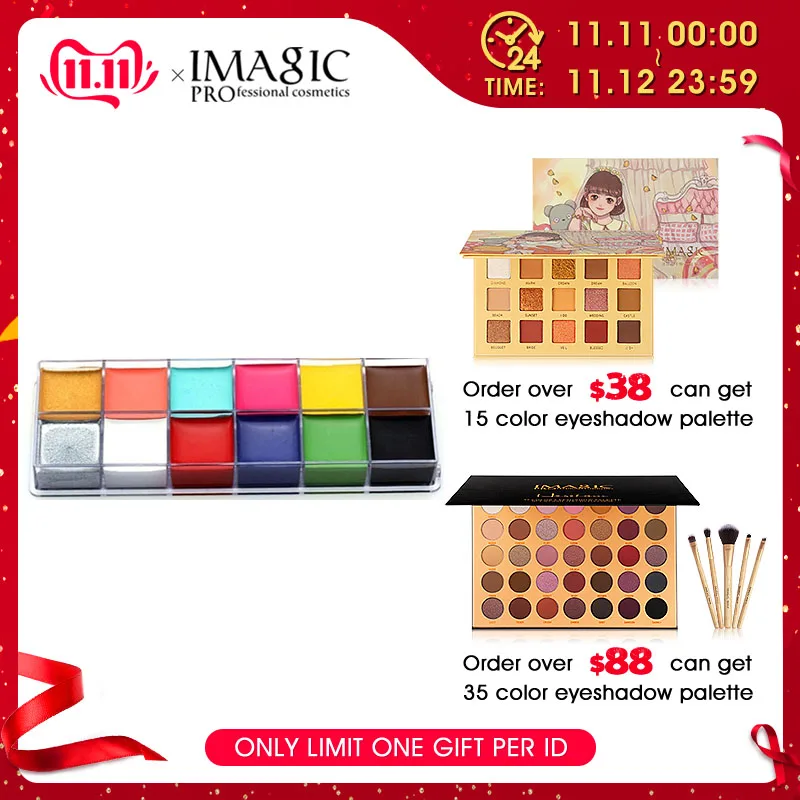 

3PC Set Special Effects Stage Makeup Fake Wound Scars Wax + Oil Painting(flash color) + Spatula Tool